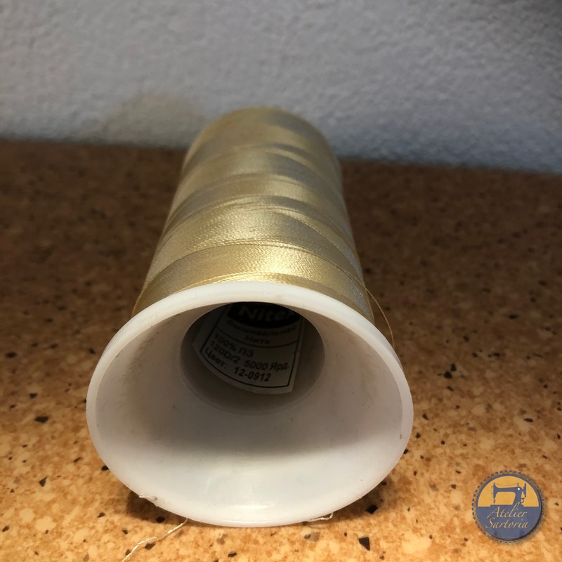 12-0912 NITEX, 100% POLYESTER, 120D/2 5000y (4572m) - immagine 2