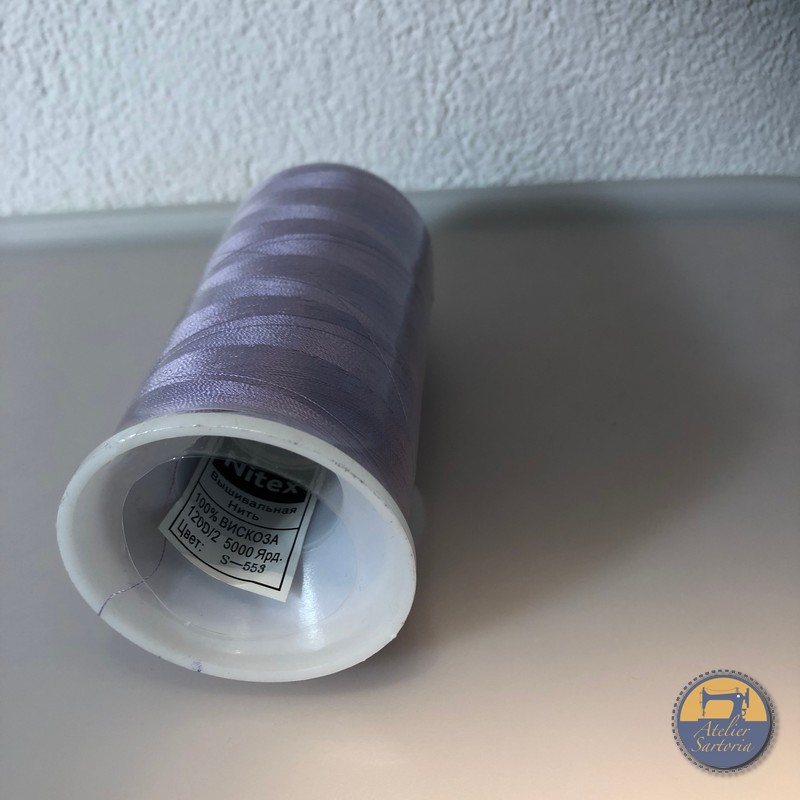 S-553 NITEX, 100% VISCOSA, 120D/2 5000y (4572m) - immagine 2