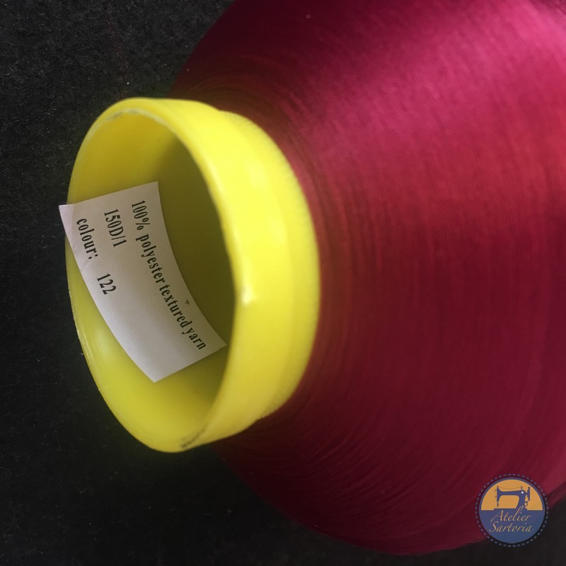 122 KIWI, 100% POLYESTER TEXTURED YARN, 150D/1, 330 GR - immagine 3