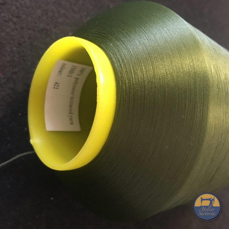 422 KIWI, 100% POLYESTER TEXTURED YARN, 150D/1, 330 GR - immagine 3